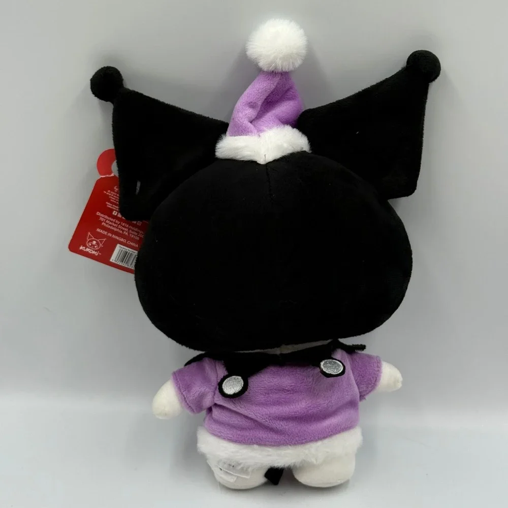Sanrio Kuromi Holiday Plush Purple Winter Outfit Hello Kitty and Friends 10